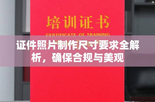 红寺堡证件照片制作尺寸要求全解析，确保合规与美观